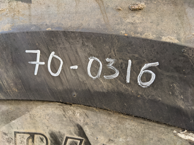 Used TIRE 70-0316 5